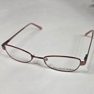 Elizabeth Arden Eyeglasses‎ Light Pink Frames Rhinestones EA 6006 51/19/135 New